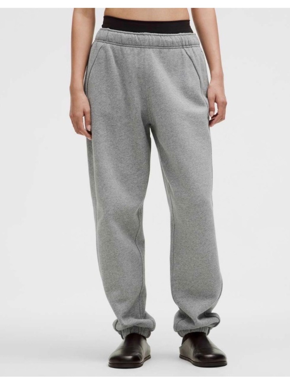 Lululemon Scuba Mid-Rise Oversized Jogger Regular Size XS Heathered Medium Grey